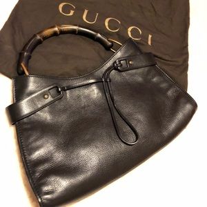 Gucci brown leather bag
